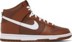 Кроссовки Nike Dunk High 'Chocolate', коричневый - фото