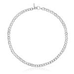 Колье Tous Short Tous Basics, 42 см, серебро - фото