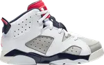 Кроссовки Air Jordan 6 Retro PS Tinker, красный - фото