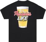 Футболка Pleasures Refresh T-Shirt 'Black', черный - фото 3