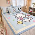 Покрывало Ice Silk Mat Sanrio, синий - фото 7