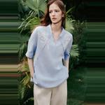 ELLE Рубашка Women's Stripes Lapel Moderate - фото 3