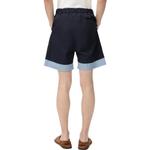 Шорты с эластичным поясом LOEWE, синий - фото 4