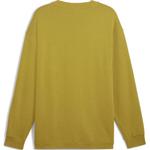 Трикотажная футболка унисекс коричневая PUMA - фото 3