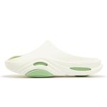 Шлепанцы женские Feather белый/зеленый инжир 361° - фото