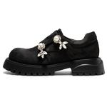 MIO Лоферы женские черные - фото