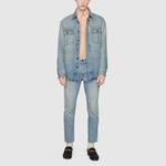 Мужские джинсы GUCCI, цвет Blue - фото 2