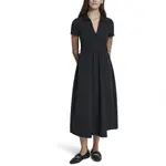 Платье DKNY Polo Henley, черный - фото