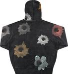 Толстовка Supreme x Nate Lowman Hooded Sweatshirt 'Black', черный - фото 3