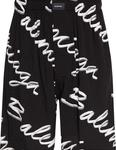 Шорты Balenciaga Pyjama Shorts 'Black/White', черный - фото 2