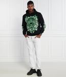 Толстовка Plein Sport Regular Fit, черный / зеленый / белый - фото 2