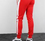 Брюки iconic t7 track pants 'red white' Puma, красный - фото 4