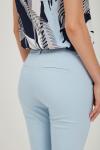 Узкие брюки Fransa Zatown, Light blue - фото 4