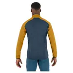 Флис Karpos Odle full zip, синий/желтый - фото 2