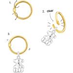 Серьги Tous Small Hold Oval, позолоченное серебро - фото 4