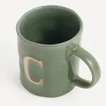 Кружка Monogram "C" El Corte Inglés, синий / белый - фото 2