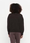 Джемпер TOM TAILOR DENIM HAIRY CREW-NECK PULLOVER, Soft Chocolate Brown Melange/Light Brown - фото 3
