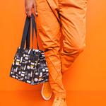 Сумка для завтраков Ikea Fladdrig 25x16x27 см, серый - фото 9