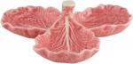Менажница/Блюдо для оливок Bordallo Pinheiro Cabbage, 300 мл, розовый - фото