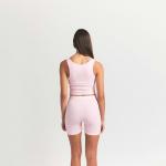 Топ Skims Cotton Rib, розовый - фото 4