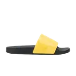 Кроссовки Adidas Raf Simons x Adilette Checkerboard 'Black Lemon', желтый - фото