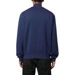 VERSACE JEANS COUTURE Бомбер из хлопка с принтом логотипа, Blue - фото 4