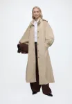 Длинный тренчкот isler Bardot, Latte - фото 2