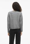 Джемпер VILA Jumper, Medium Grey Melange/Dark Grey - фото 3