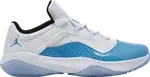 Кроссовки Air Jordan 11 CMFT Low UNC, белый - фото