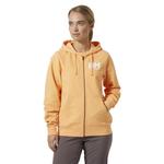 Толстовка Helly Hansen Logo Full Zip 2.0 Full Zip, желтый - фото
