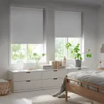 Рулонная штора, блокирующая свет Ikea Fridans, 100x195, белый - фото 6