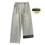 Джинсы унисекс JCUI, Светло-синий - фото 11