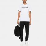 Флисовая толстовка с логотипом Moncler, белый - фото 4