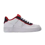 Кроссовки Nike Air Force 1 Low LV8 DBL GS 'Red Obsidian', белый - фото