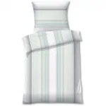 Постельное белье Dyckhoff «Кира» из мягкой махры, цвет jade - фото