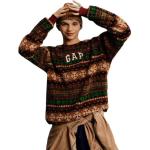 Унисекс свитшот GAP, коричневый - фото 10