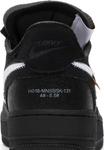 Кроссовки Nike Off-White x Air Force 1 Low 'Black', черный - фото 8