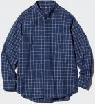 Рубашка Uniqlo Broad Check Button Down, 69 темно-синий - фото