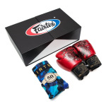 Набор для тайского бокса Fairtex Golden Jubilee, Set 1 Luster, размеры 10 oz./XS - фото 4