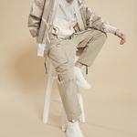 LiNing Брюки Badfive Casual, мужские, размер M, цвет khaki - фото 4