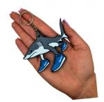 Брелок Tralalero Tralala, синий - фото 2