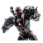 Коллекционная фигурка Hot Toys Iron Man 2, Neon Tech War Machine MMS553D35, 32,5 см - фото 3