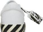 Кроссовки Off-White Vulc Sneaker White Navy Blue 2021, белый - фото 7