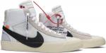 Лимитированные кроссовки Nike Off-White x Blazer Mid 'The Ten', белый - фото 9
