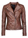 Кожаная куртка Maze Sally, коричневый - фото