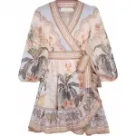 Платье Wylie Mini Zimmermann, мультиколор - фото 5