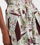 Бермуды Emon из шёлка Loro Piana, Bordeaux Black - фото 5