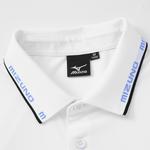 Мужская поло Mizuno, белый - фото 6