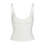 Топ SKIMS Smooth Layers Scoop Neck Cami, кремовый - фото