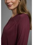 Рубашка для беременных бордового цвета neun 9 monate - фото